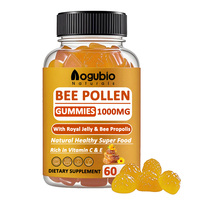 Gomitas de miel OEM/ODM de etiqueta privada, gominolas de gelatina real saludables naturales, gominolas de polen de abeja