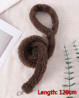 Moonking – ensemble de laisses pour petits chiens, 1 pièce, marron, rouge, blanc, en peluche, pour l'automne et l'hiver, accessoires pour animaux de compagnie