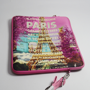 Top bán hàng tùy chỉnh in Neoprene máy tính xách tay bì<span class=keywords><strong>a</strong></span> pad tay áo 12-17 inch máy tính không thấm nước Túi bảo vệ với xử lý hành khách - Product Image 5