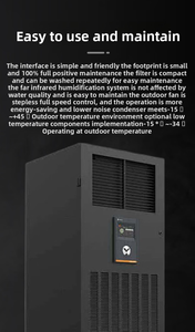 5.5KW chính xác điều hòa không khí cho phòng máy tính phòng thí nghiệm trạm cơ sở phòng máy tính làm lạnh duy nhất làm mát EC Fan - Product Image 3