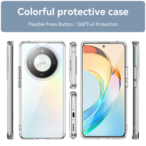 Funda transparente para <span class=keywords><strong>Honor</strong></span> X9B, funda trasera de acrílico duro con parachoques de Gel de TPU suave y colorida, fundas de teléfono móvil a prueba de golpes para <span class=keywords><strong>Honor</strong></span> X9A X9B - Product Image 2