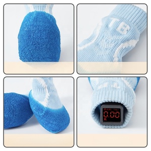Calcetines Impermeables para Perros y Gatos, Cálidos, <span class=keywords><strong>de</strong></span> Poliéster con Revestimiento <span class=keywords><strong>de</strong></span> Goma, Resistentes al Desgaste y a <span class=keywords><strong>la</strong></span> Suciedad, para Todas las Estaciones, Diseño Británico - Product Image 4