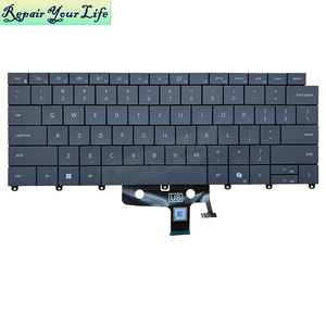 ใหม่ล่าสุดคีย์บอร์ดแล็ปท็อปแบ็คไลท์ภาษาอังกฤษสำหรับ Dell <span class=keywords><strong>Pro</strong></span> <span class=keywords><strong>MAX</strong></span> <span class=keywords><strong>14</strong></span>แป้นพิมพ์0FYM88 MA14250แบบใหม่ของแท้สีเทา - Product Image 2
