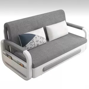 Сперма гостиной диван-кровать складной спальная кровать с складной ящик для хранения диван-кровать мебель из литого алюминия ТКАНЬ металлический современный Divano Letto 581