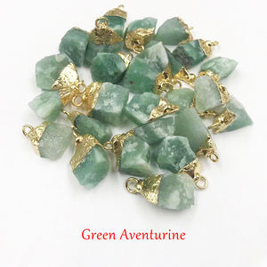 Kalung, Anting, Liontin Perhiasan Batu Alam Tidak Beraturan Grosir, Batu Permata Mentah, Kristal Kasar, Liontin Batu Kelahiran - Product Image 4