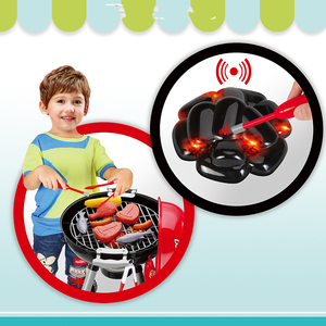 Set Gioco Cucina per Bambini Little Chef, Barbecue Interattivo con Griglia e Cibo Giocattolo per Giochi di Ruolo - Product Image 4