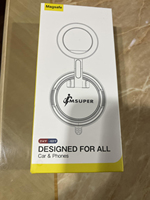 MSUPER Support de téléphone de voiture ultra magnétique réglable à 360 ° Aspiration et 3200gf 89 + LBS Supports de téléphone réglables à 360 ° pour téléphones mobiles