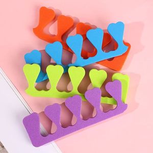Nouvel outil de beauté pour l'amélioration des ongles : éponge en forme de cœur de pêche, séparateur de doigts, outil magique pour la peinture au vernis à ongles, coton de séparation pour ongles - Product Image 1
