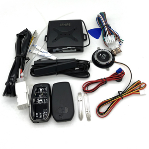 12V PKE Smart Key Car Alarm System with Remote Central Locking Door Start Stop Push Button Passive Keyless Entry