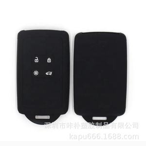 Porte-clés de voiture en Silicone pour <span class=keywords><strong>Renault</strong></span>, pochette simple, pour kyto, Koleos, Clio, Scenic, Megane, Duster, Sandero, Captur, Twingo - Product Image 2