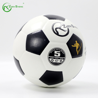 Zhensheng Premium PU Ballon de football laminé thermiquement avec vessie en butyle pour une parfaite rétention d'air