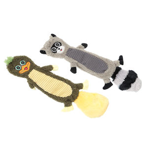 Giocattoli da masticare morbidi per animali domestici in peluche per cani piatti con carta stropicciata all'interno di piccoli animali - Product Image 6