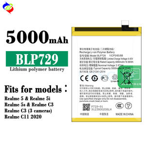 5000mAh <span class=keywords><strong>BLP729</strong></span> realme 5/C3/5I/C11/5S แบตเตอรี่โทรศัพท์มือถือสำหรับ reamle 5S realme C21 C21Y - Product Image 2