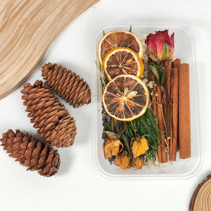 Kits de fabrication de bougies sans flamme pour <span class=keywords><strong>la</strong></span> maison : mélange d'huiles essentielles, fleurs séchées (citron, <span class=keywords><strong>rose</strong></span>, lavande) et granulés pour décorations DIY - Product Image 5