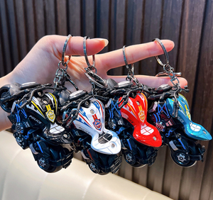 En gros, <span class=keywords><strong>Mini</strong></span> moto cool à rétrofriction, porte-clés, pendentif jouet de décompression, accessoire de sac, cadeau pour étudiant, cadeau promotionnel - Product Image 4