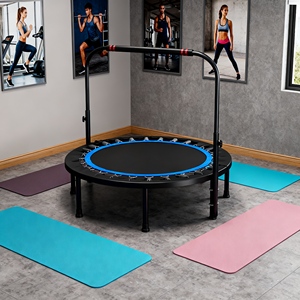 Trampoline rond de qualité supérieure pour la cour avec filet de sécurité et échelle assortie pour un accès <span class=keywords><strong>facile</strong></span> - Product Image 1