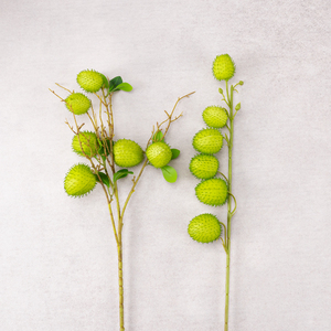 Long-style Sugar-Cotton Artificial <b>Branches</b> Leaves Faux Flowers Pastoral Style Indoor <b>Decor</b> Handcrafted Floral Art Versatile DIY - Product Image 1