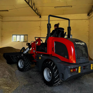 वेरुन 1 टन एर्408 उद्यान निर्माण होफ्फ्डर मिनी रेडिलाडर डीजल मशीनरी छोटे उपकरण कॉम्पैक्ट व्हील लोडर - Product Image 3