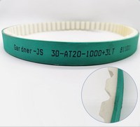Courroie de distribution en PU avec déflecteur AT10 OEM, largeur 30 mm, 40 dents, écrou diamanté en métal à fausse dent et accessoires