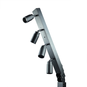 Fari LED Professionali da Palcoscenico 4x10W Regolabili con Fascio Luminoso Bianco Caldo, Controllo DMX512, Grado di Protezione IP20 per Teatro - Product Image 2