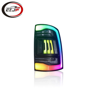 CZJF Nouveau <span class=keywords><strong>prix</strong></span> d'usine Feux arrière LED modifiés Feux arrière clairs RGB Clignotants Feux de frein pour <span class=keywords><strong>Dodge</strong></span> <span class=keywords><strong>RAM</strong></span> 1500 <span class=keywords><strong>2500</strong></span> 2009-2018 - Product Image 2