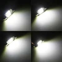 A80 2022 Nouvelle voiture 3030 9SMD 12SMD 31mm 36mm 39mm 41mm Canbus Festoon Dome Light avec éclairage intérieur LED blanc DC12V pour voiture