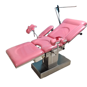 Table d'examen en acier inoxydable <span class=keywords><strong>Herta</strong></span> avec étriers pour procédures obstétricales, table gynécologique électrique multifonctionnelle manuelle - Product Image 3