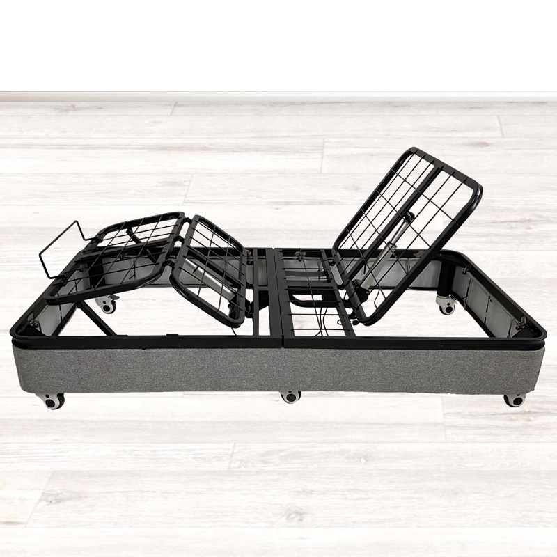 Remote Control Adjustable Modern Heavy Duty Metal Frame Folding Metal Bed factory metal bed price