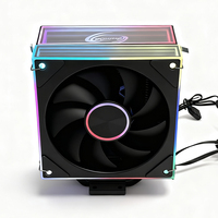 Personnalisé 120MM DC12V Silencieux Haute Performance CPU Ventilateur De Refroidissement Gaming PC Processeur Refroidisseur avec Dissipateur Thermique pour Boîtier D'ordinateur