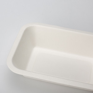 Platos desechables biodegradables sin PFAS sostenibles, bagazo de caña de azúcar, moldeado de pulpa, bandejas de embalaje de alimentos, platos para fiestas - Product Image 4