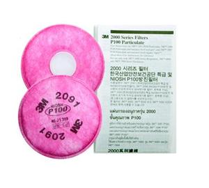 Filtro <span class=keywords><strong>de</strong></span> Partículas 3M 2091 P100 para Protección Respiratoria Contra Algunas Partículas a Base <span class=keywords><strong>de</strong></span> <span class=keywords><strong>Aceite</strong></span> y No a Base <span class=keywords><strong>de</strong></span> <span class=keywords><strong>Aceite</strong></span> - Product Image 2