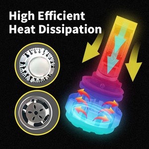 KAIER phares LED haute puissance h4 h7 h11 H3 H1 H11 9005 9006 étanche ip69 12V 36W <span class=keywords><strong>V6</strong></span> - Product Image 3