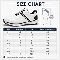 Chaussures de golf pour hommes en gros, antidérapantes, légères, pour le gazon extérieur, décontractées, pointures 39-47, pour la marche et l'entraînement en extérieur
