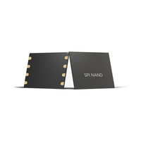 Penjualan Langsung Pabrik Chip Memori Flash Antarmuka SPI Tahan Suhu Luas 1Gb Spi Nand Flash Ic Chip Memori