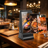Petit écran tactile interactif LCD d'intérieur, 7 pouces, WIFI, affichage publicitaire numérique basé sur l'application AD pour restaurant