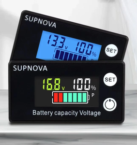 Amperímetro ICD DC Batería Pantalla digital Probador de capacidad de batería - Product Image 3