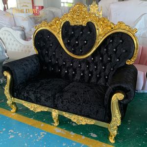 Canapé <span class=keywords><strong>de</strong></span> mode à Foshan canapé <span class=keywords><strong>de</strong></span> mariage en usine chaises trône en bois chaise meubles d'hôtel utilisation pour l'événement - Product Image 4