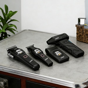 Kit de Máquinas de Barbería Profesional 4 en 1, Cortadora de Pelo con Motor de Corriente Continua de Alta Velocidad, Recortadora, Afeitadora y Secador de Pelo - Product Image 2