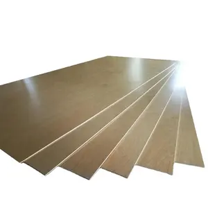 Möbel qualität 4x8 Fuß lackiertes UV-Birken sperrholz