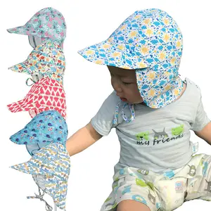 Chapeau de plage personnalisé pour enfants, chapeau de plage pour filles en bas âge, casquette pare-soleil de pêcheur uv pour enfants upf 50 chapeau d'été pour bébé 2022