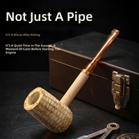 Nouvel Arrivage Erliao : Accessoires pour Tabac, Pipe à Fumer en Épi de Maïs, Pipe à Fumer en Bois, Pipe à Tabac en Gros