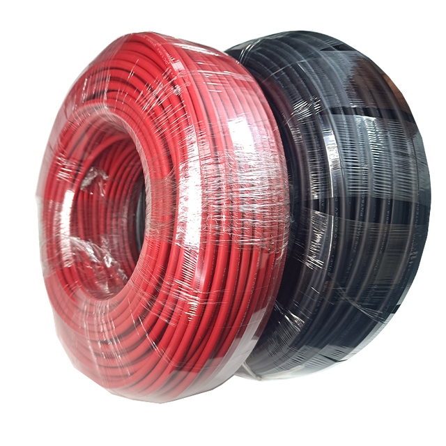PV Solar DC Cable 4mm 6mm 10mm 16mm Solar Panel Wire for Power Systems