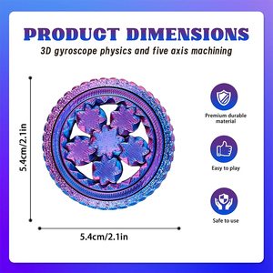 Hand <strong>Fidget</strong> <strong>Spinner</strong> Toy Office Desk Toy Valentine's Day Birthday Party Favors for Kids <strong>3D</strong> <strong>Printed</strong> <strong>Fidget</strong> Toys - Product Image 2