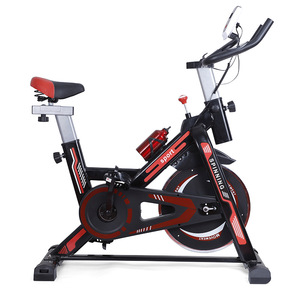 Bicicleta estática vertical con resistencia ajustable, funciona con batería, equipo de fitness para interiores, para entrenamiento en casa. - Product Image 5
