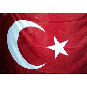 Bandera Nacional de Turquía 300x200cm Roja con Creciente y Estrella Blancas para Uso en Interiores y Exteriores - Product Image 3