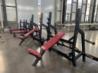 Banc de musculation réglable avec poids, banc de musculation incliné olympique, équipement de musculation pour la salle de sport, fabrication chinoise