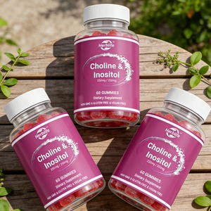 Compléments Alimentaires OEM d'Usine : Inositol Choline Bitartrate en Gommes/Capsules/Poudre pour l'Équilibre Hormonal – Gommes de Myo-Inositol - Product Image 4