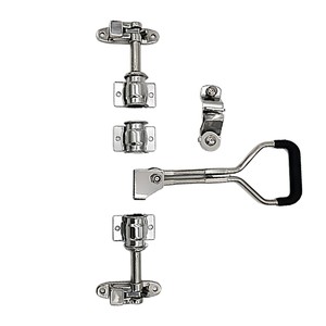 Charnière de porte de conteneur en acier inoxydable, matériau 304, pour camion frigorifique, fourgonnette, matériel pour véhicule de livraison express - Product Image 2
