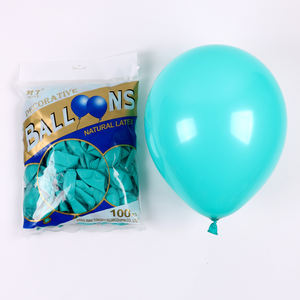 100 قطعة/كيس بالون لاتكس سميك بلون قياسي مقاس 10 بوصة للبيع بالجملة لتزيين حفلات أعياد الميلاد وحفلات الزفاف - Product Image 3