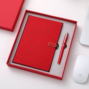 Coffret Cadeau d'Affaires Innovant Très Vendu : Carnet de Notes, Agenda et Stylo Personnalisés en Boîte Noire de Luxe pour Dirigeant - Product Image 2